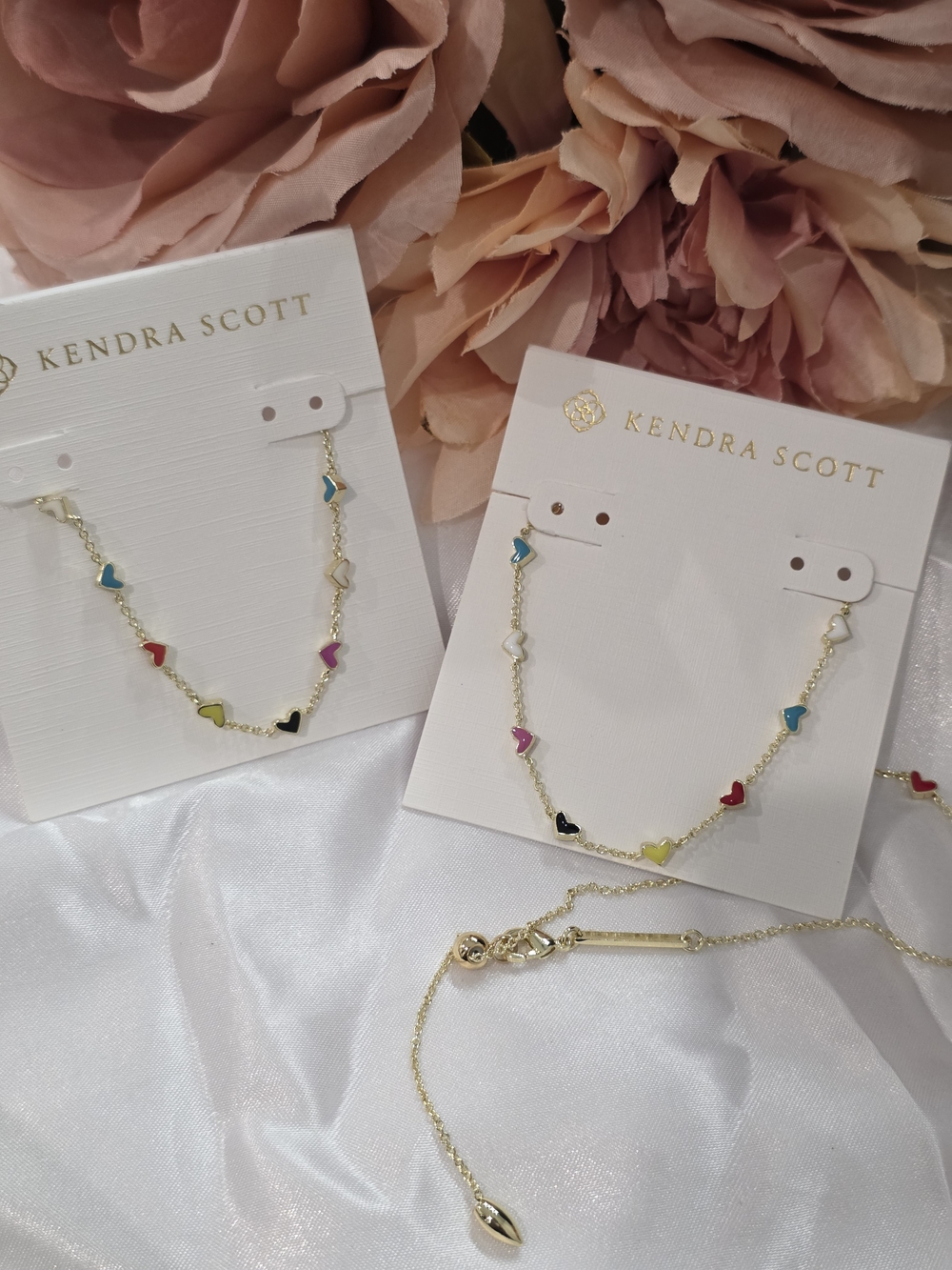 Kendra Scott Haven Heart Necklace and Bracelet Set